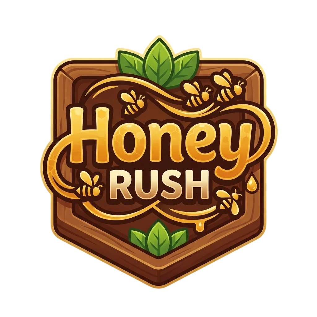 Official logo of Honey Rush slot
